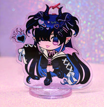 Load image into Gallery viewer, Demon Girl Michi Standee Keychain